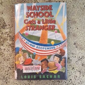 Wayside School Gets A Little Stranger By Louis Sachar Childrens Chapter Book